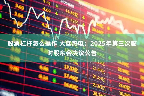股票杠杆怎么操作 大连热电：2025年第三次临时股东会决议公告